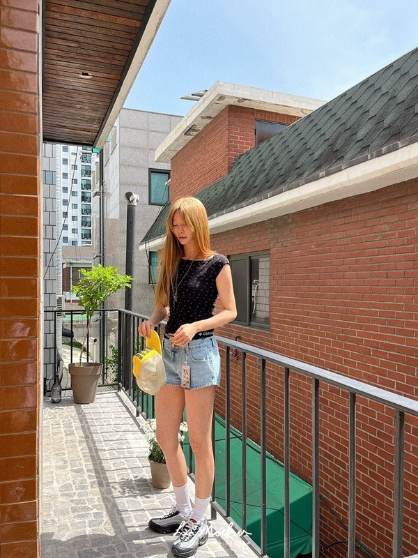 美國辣妹牛仔小短褲